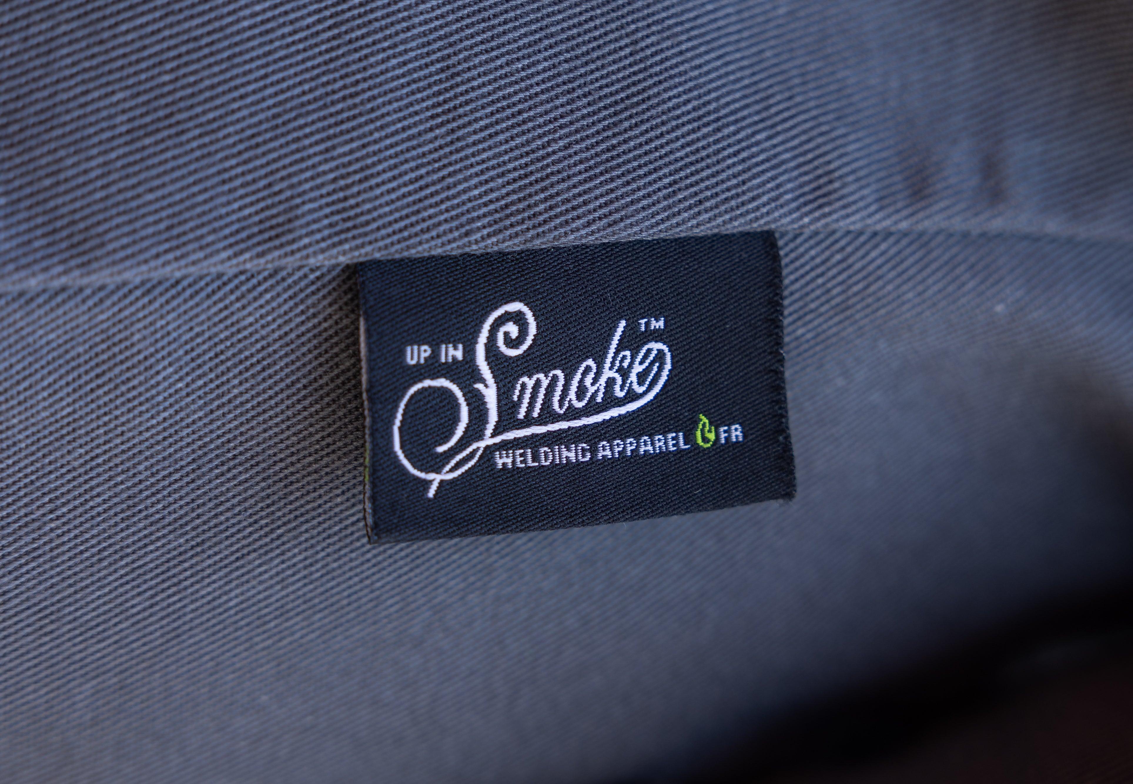 Outlaw Leather - Up in Smoke FR Woman Welding Shirt - Gray (Copy)